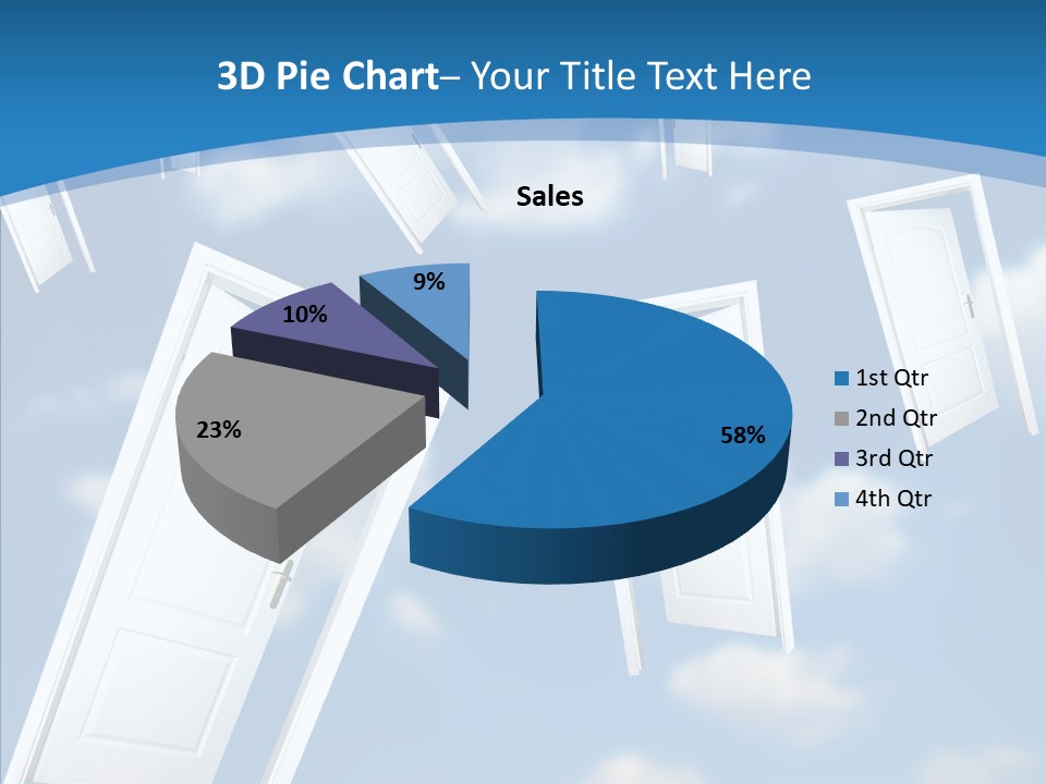 White Object Dream PowerPoint Template