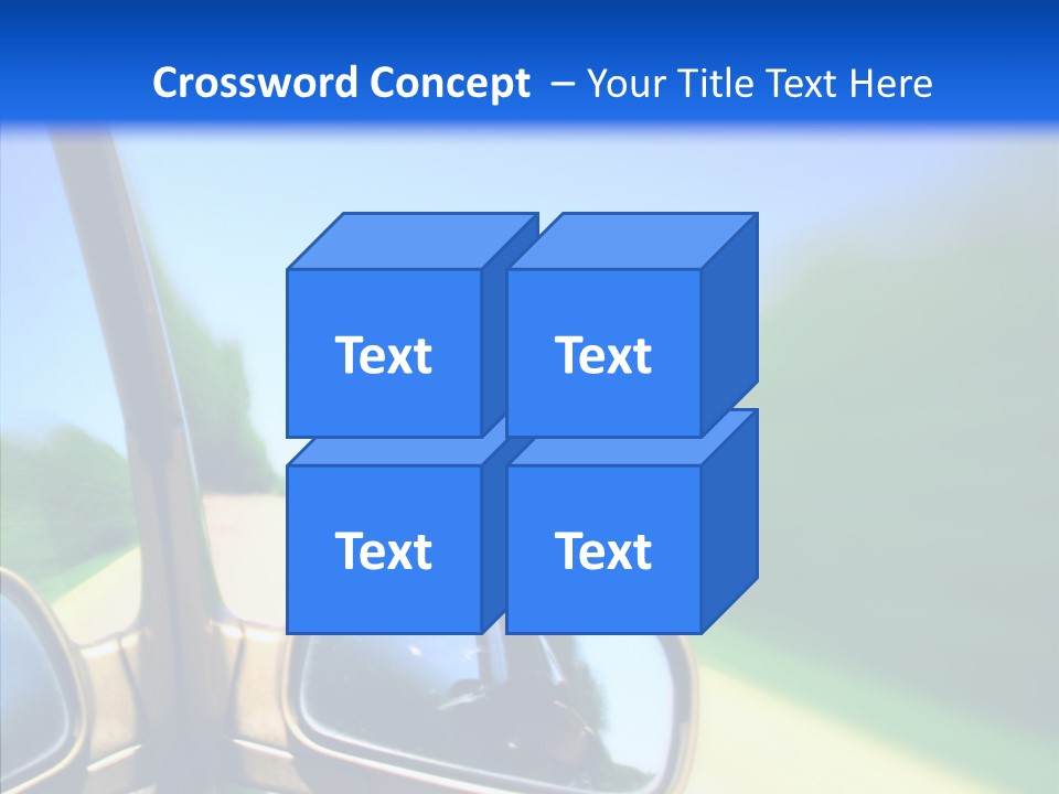 Transportation Zoom Accelerate PowerPoint Template