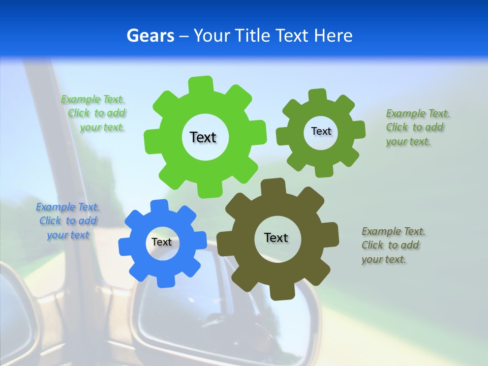 Transportation Zoom Accelerate PowerPoint Template