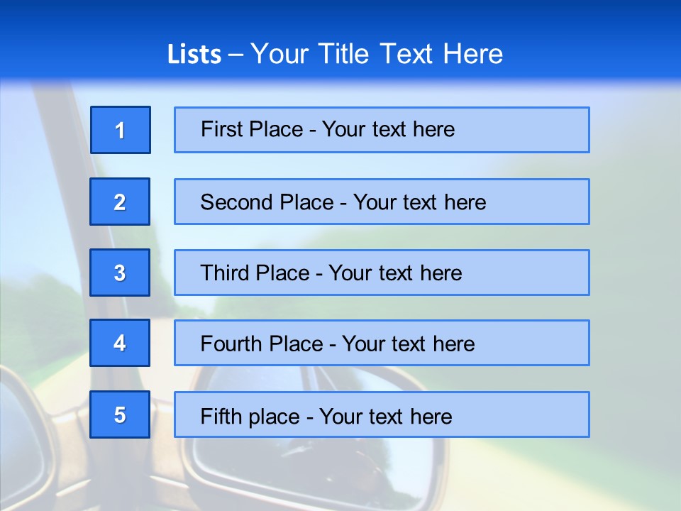 Transportation Zoom Accelerate PowerPoint Template