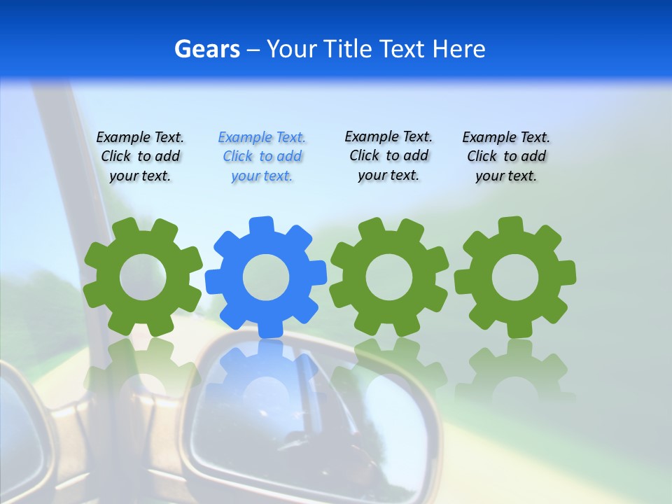 Transportation Zoom Accelerate PowerPoint Template