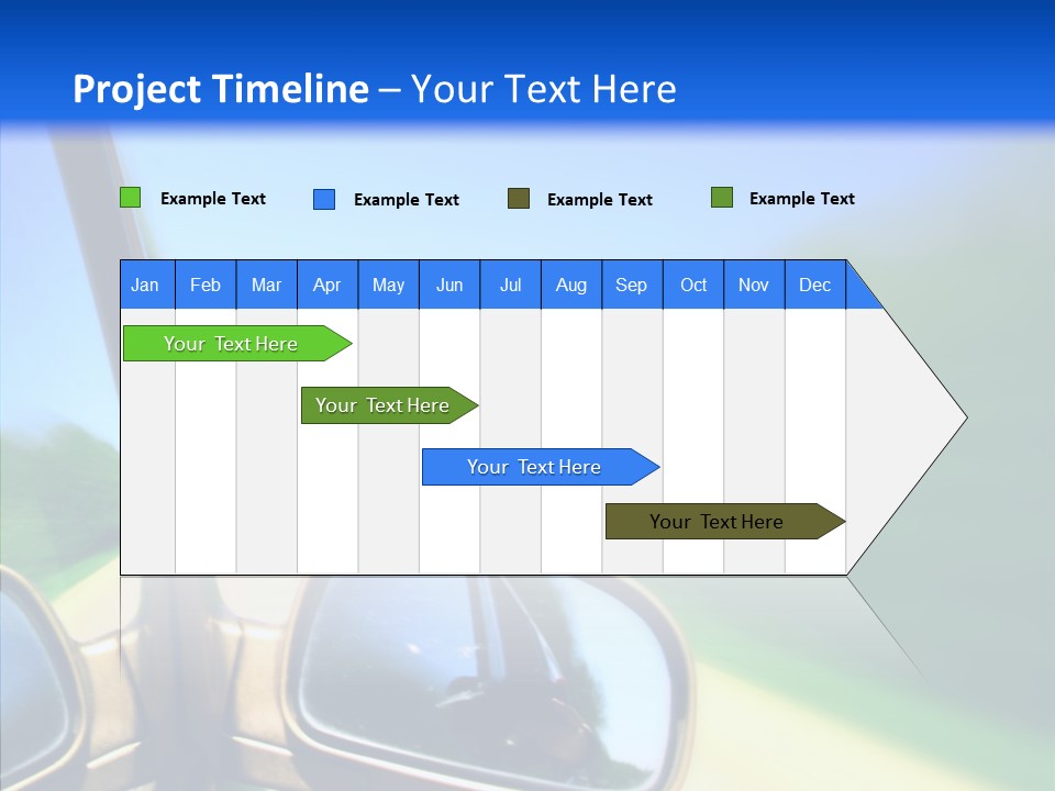 Transportation Zoom Accelerate PowerPoint Template