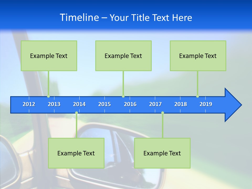 Transportation Zoom Accelerate PowerPoint Template