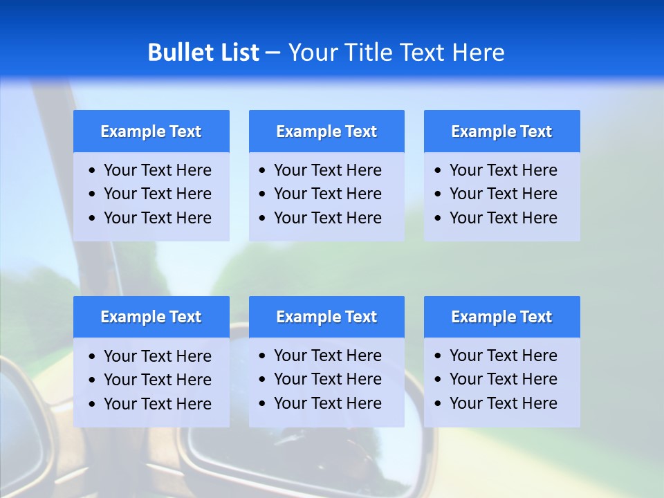 Transportation Zoom Accelerate PowerPoint Template