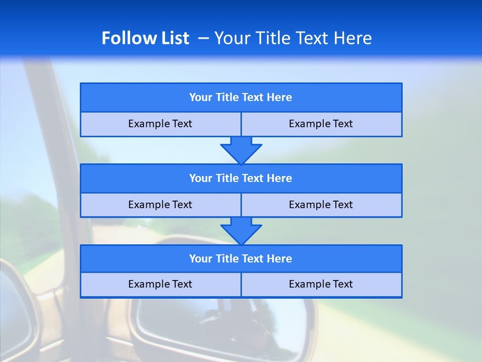Transportation Zoom Accelerate PowerPoint Template