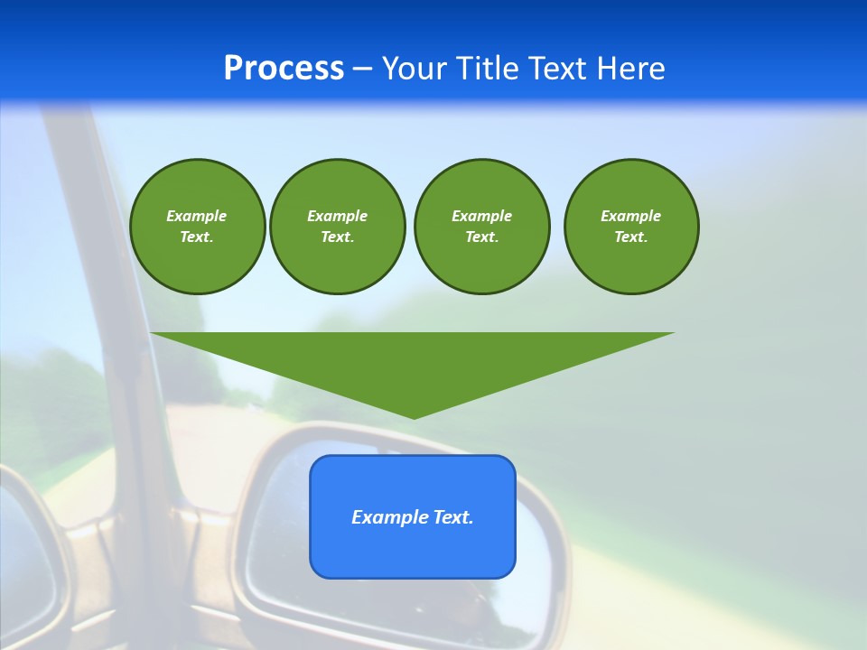 Transportation Zoom Accelerate PowerPoint Template