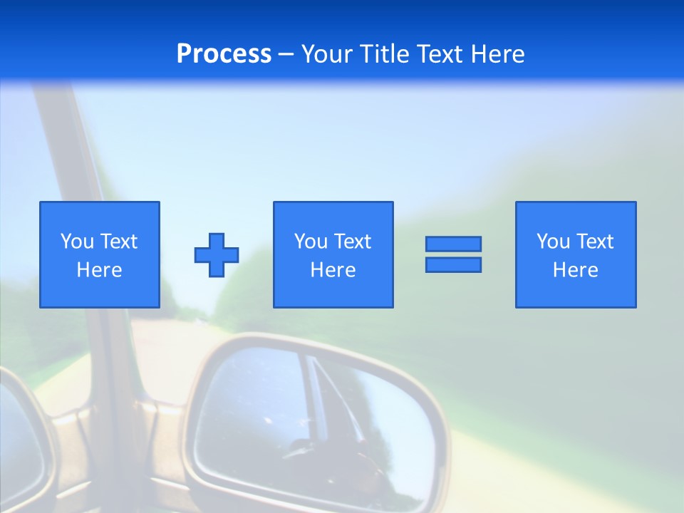 Transportation Zoom Accelerate PowerPoint Template