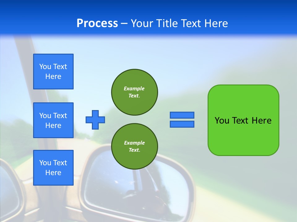 Transportation Zoom Accelerate PowerPoint Template
