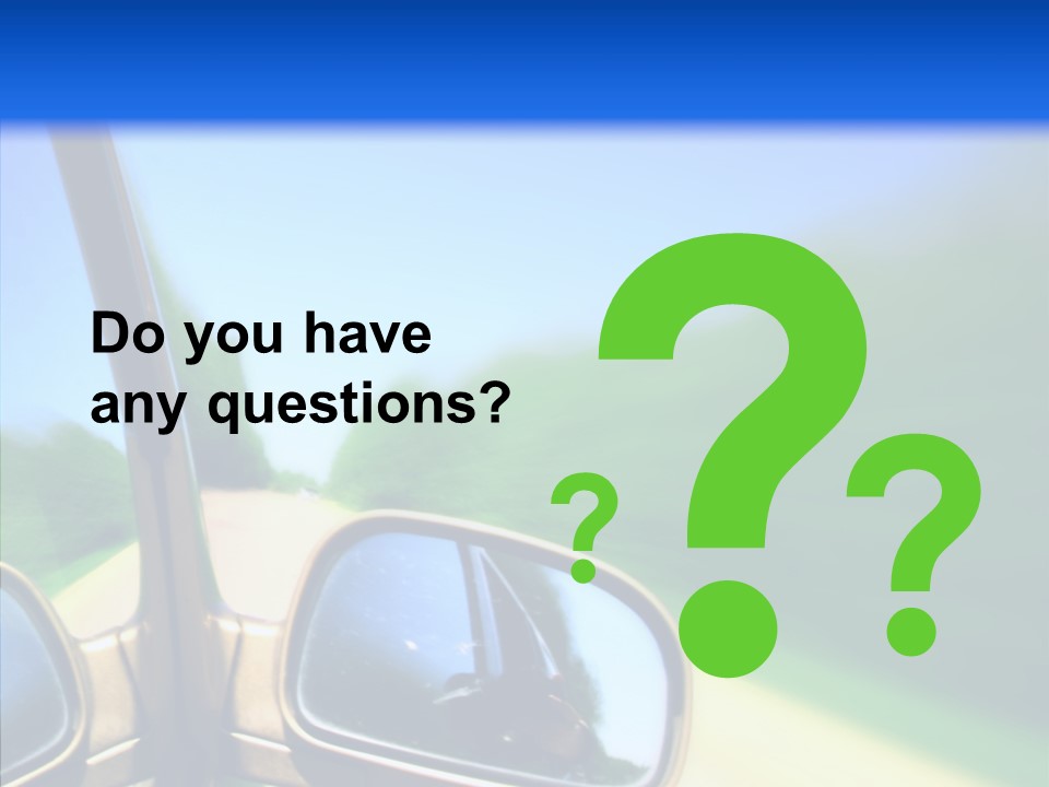 Transportation Zoom Accelerate PowerPoint Template