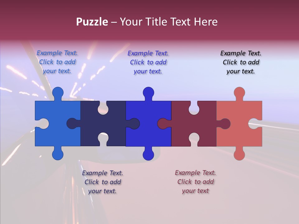 Sky Speedy Transport PowerPoint Template