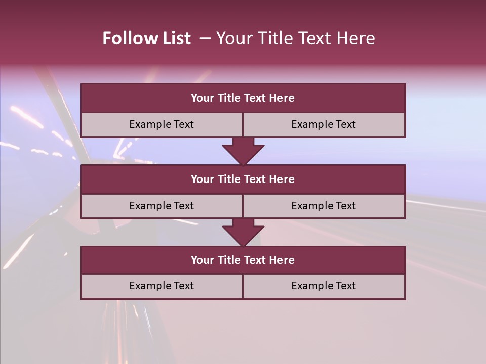 Sky Speedy Transport PowerPoint Template