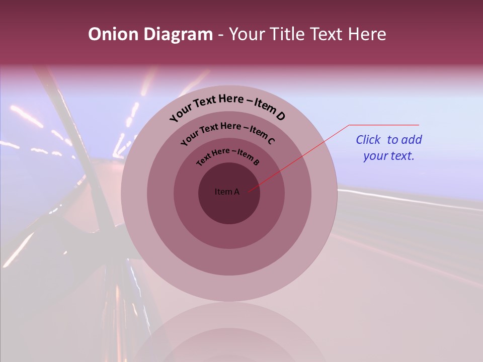 Sky Speedy Transport PowerPoint Template