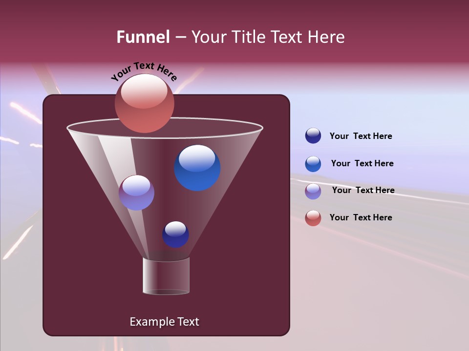 Sky Speedy Transport PowerPoint Template