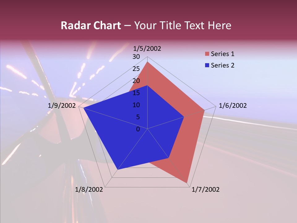 Sky Speedy Transport PowerPoint Template