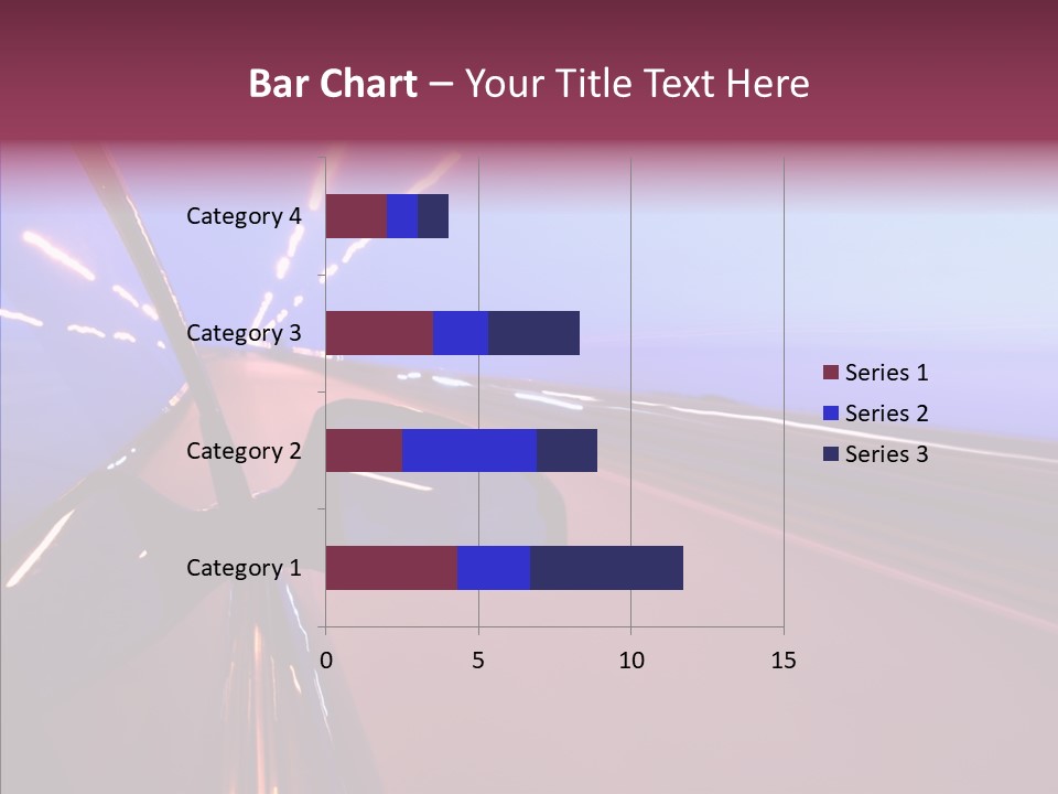 Sky Speedy Transport PowerPoint Template