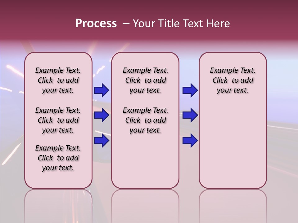 Sky Speedy Transport PowerPoint Template