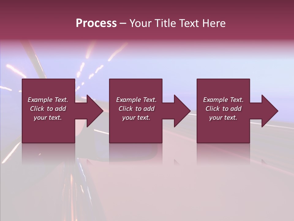 Sky Speedy Transport PowerPoint Template