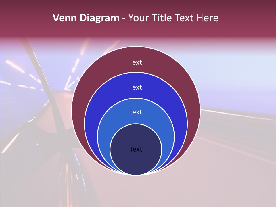 Sky Speedy Transport PowerPoint Template