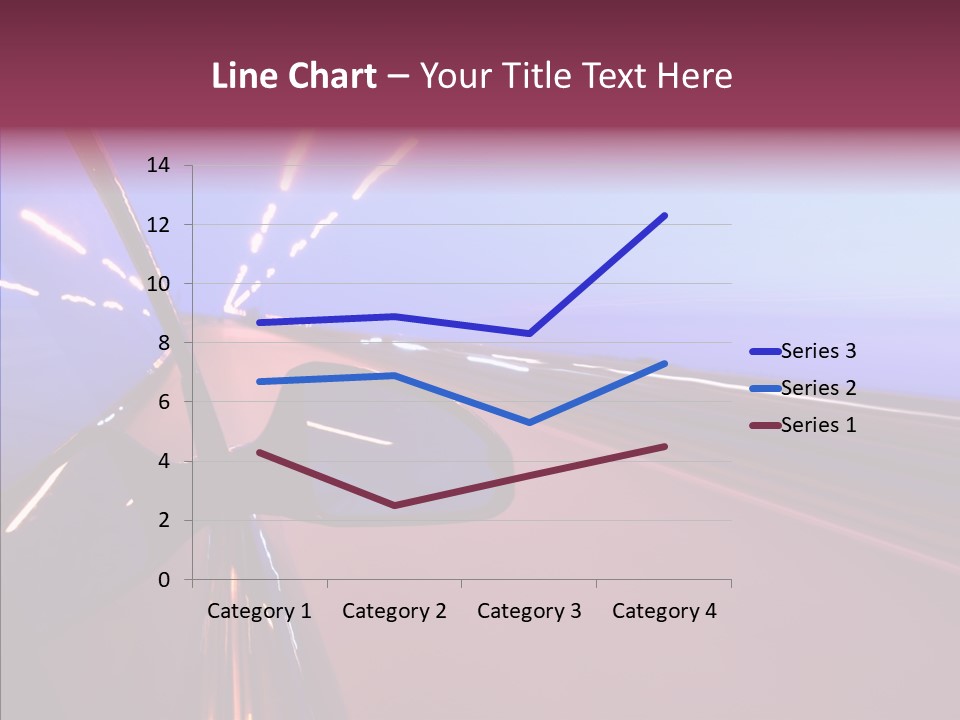Sky Speedy Transport PowerPoint Template