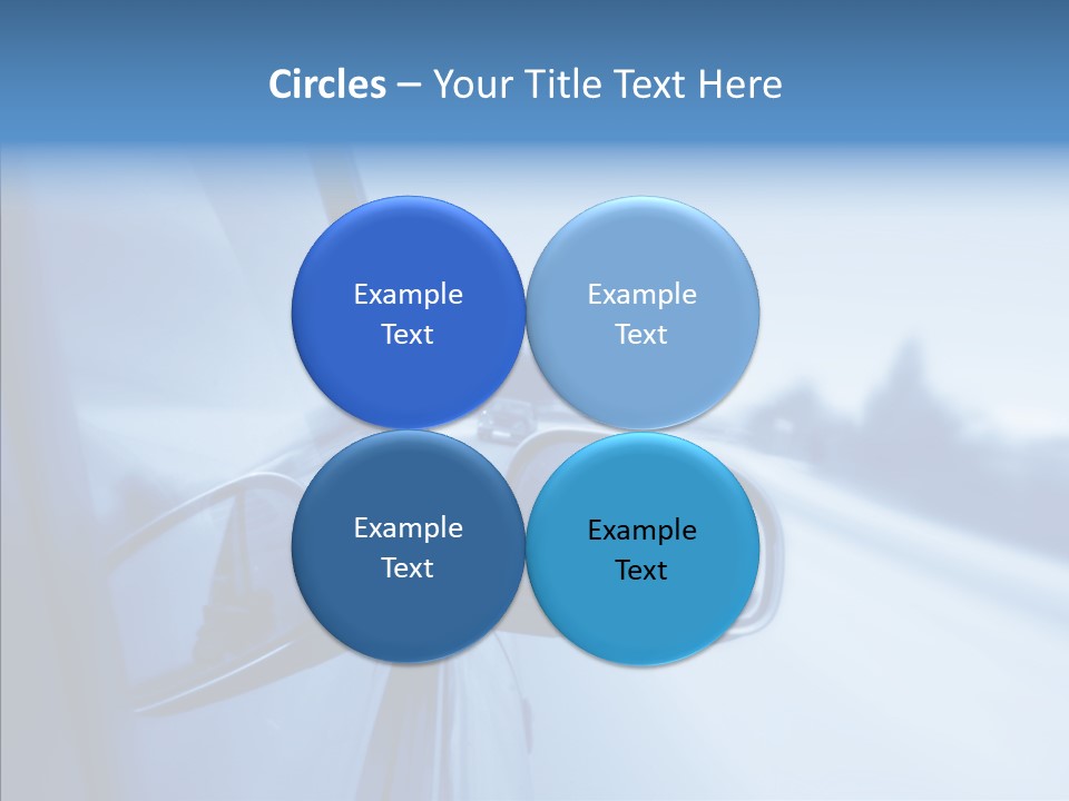 Driveway Asphalt Accelerated PowerPoint Template