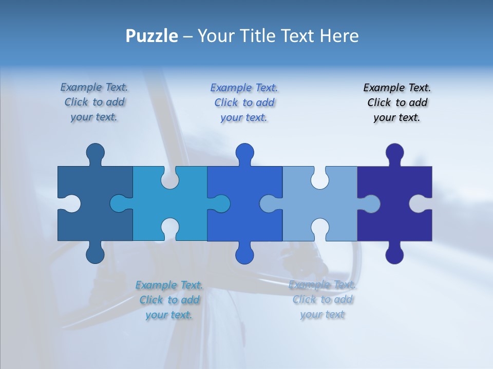 Driveway Asphalt Accelerated PowerPoint Template