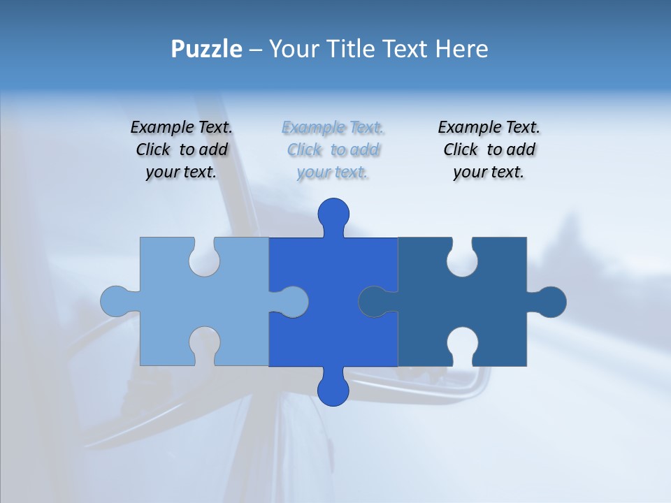 Driveway Asphalt Accelerated PowerPoint Template