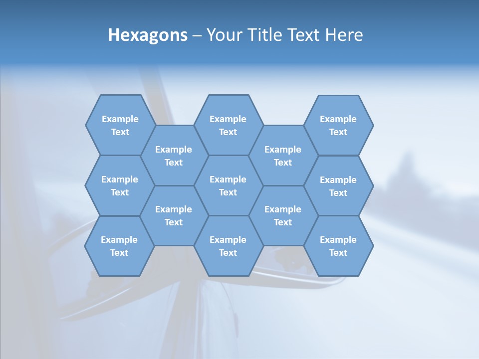 Driveway Asphalt Accelerated PowerPoint Template