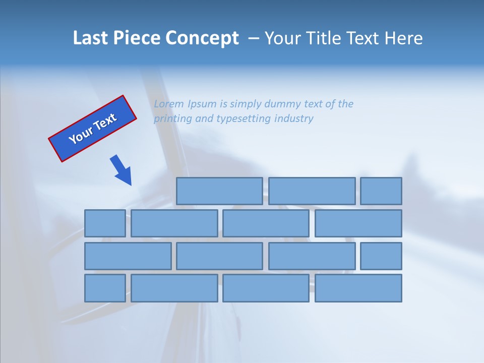 Driveway Asphalt Accelerated PowerPoint Template