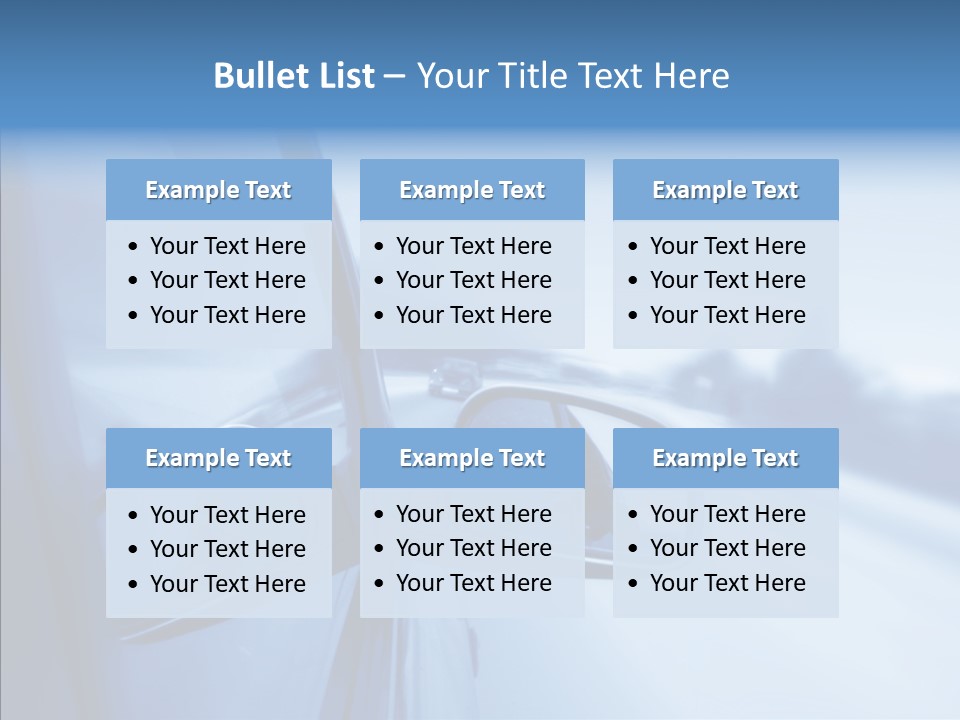 Driveway Asphalt Accelerated PowerPoint Template