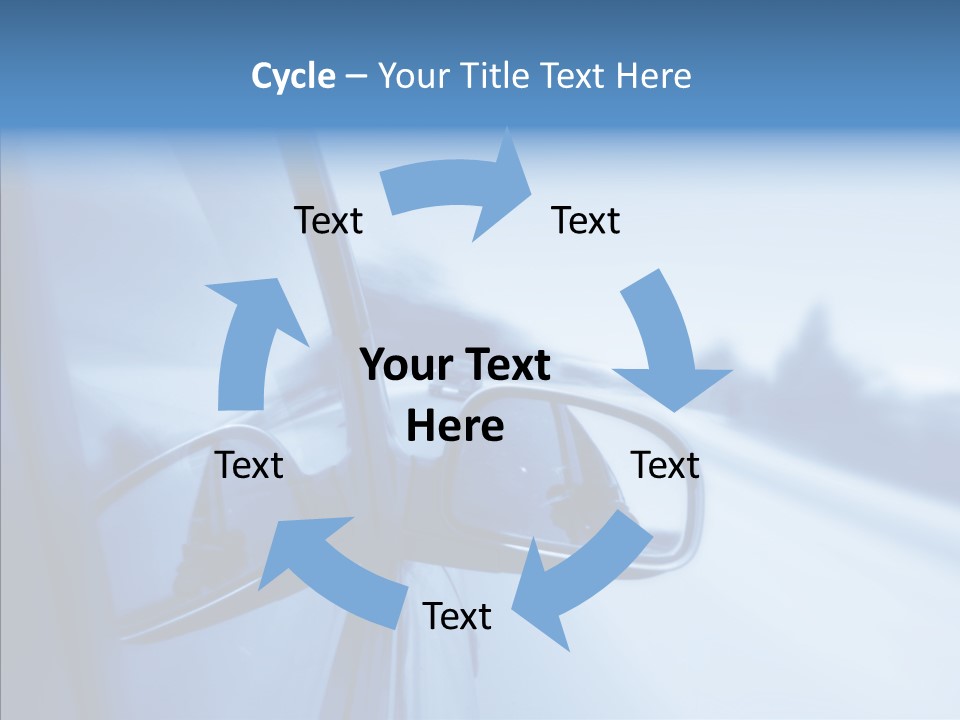 Driveway Asphalt Accelerated PowerPoint Template