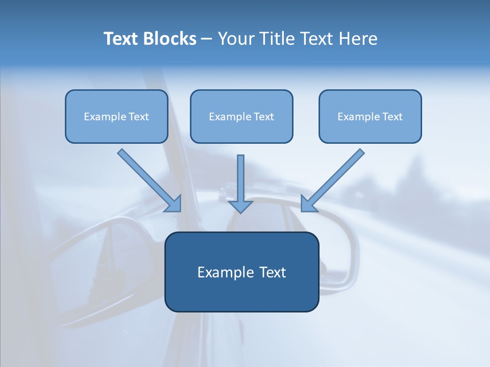 Driveway Asphalt Accelerated PowerPoint Template