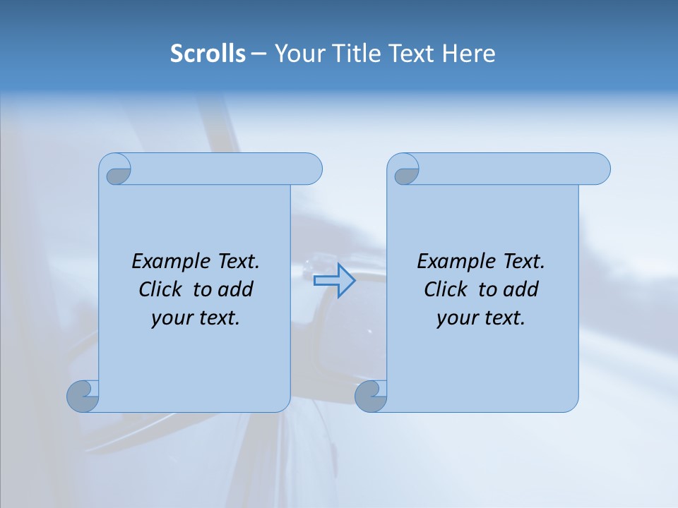 Driveway Asphalt Accelerated PowerPoint Template