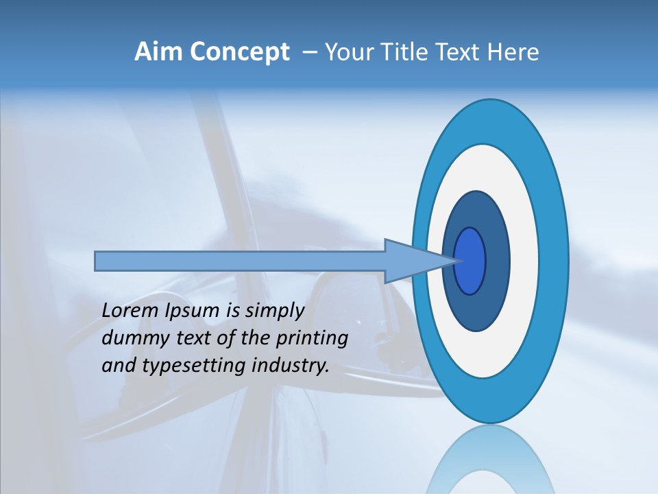 Driveway Asphalt Accelerated PowerPoint Template