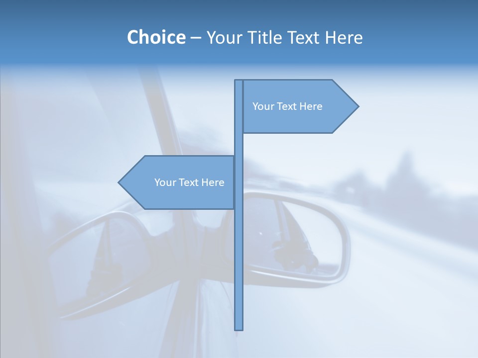 Driveway Asphalt Accelerated PowerPoint Template