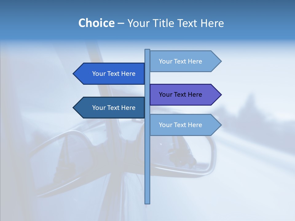 Driveway Asphalt Accelerated PowerPoint Template