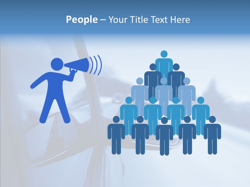 Driveway Asphalt Accelerated PowerPoint Template