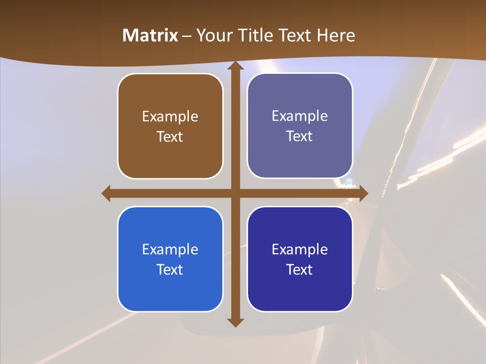 Transport Abstract Racing PowerPoint Template