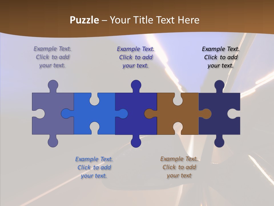 Transport Abstract Racing PowerPoint Template