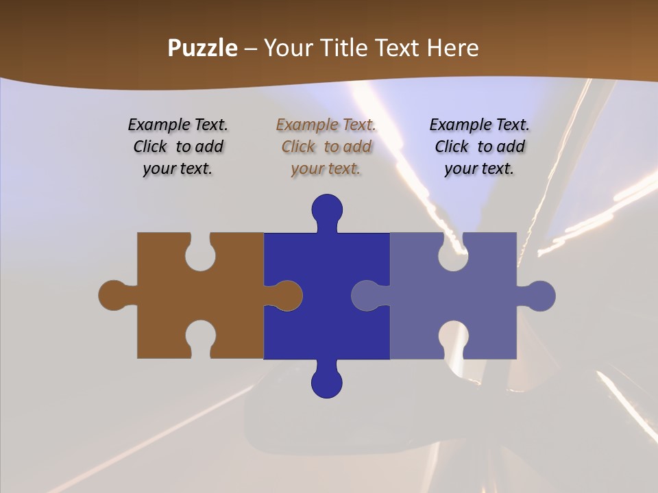 Transport Abstract Racing PowerPoint Template