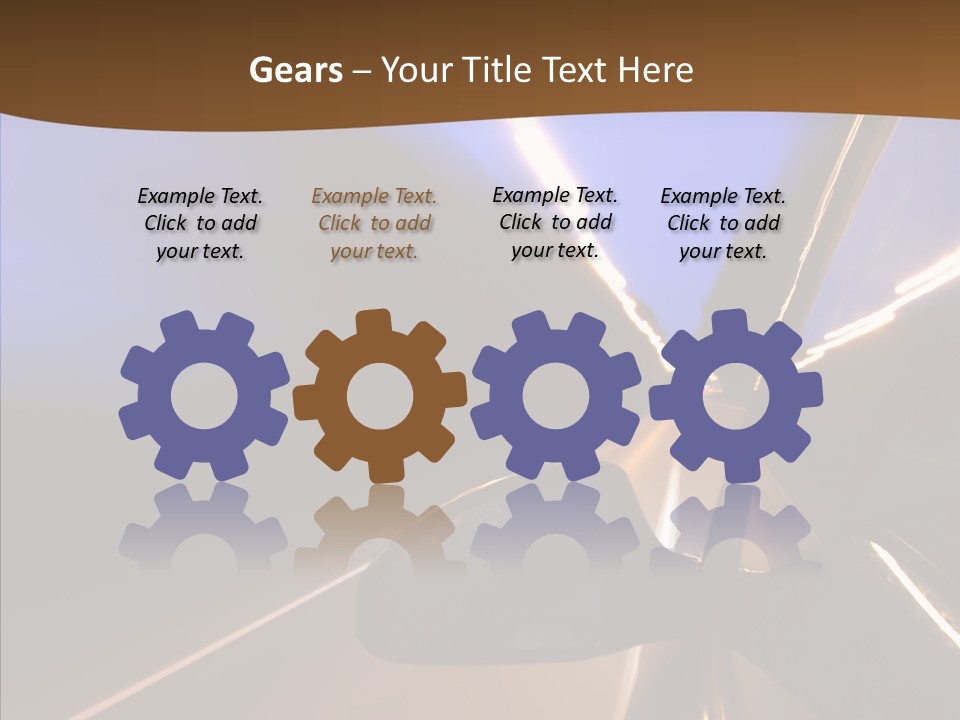 Transport Abstract Racing PowerPoint Template