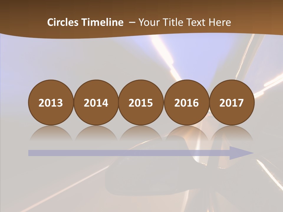 Transport Abstract Racing PowerPoint Template