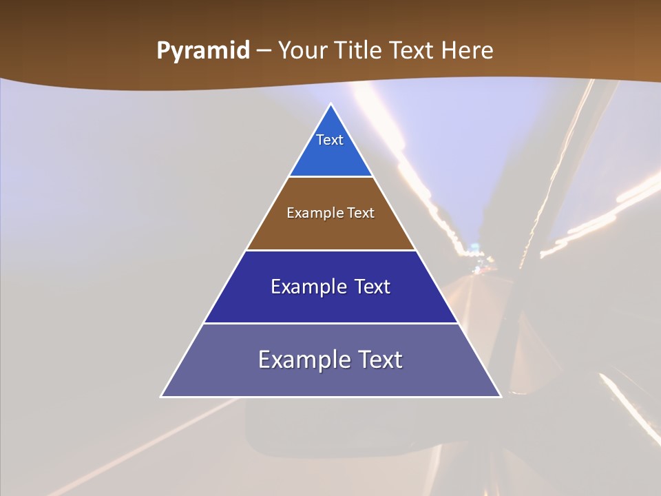 Transport Abstract Racing PowerPoint Template