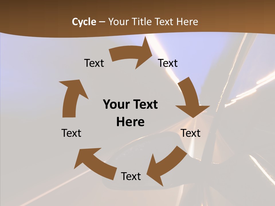 Transport Abstract Racing PowerPoint Template