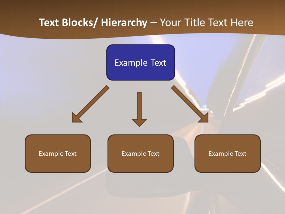 Transport Abstract Racing PowerPoint Template