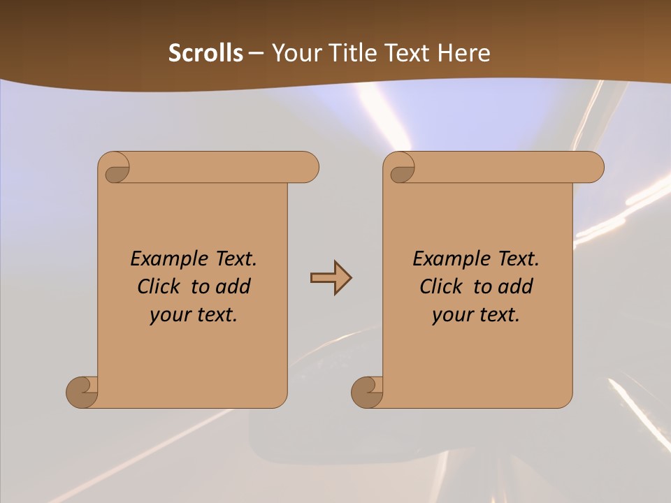 Transport Abstract Racing PowerPoint Template