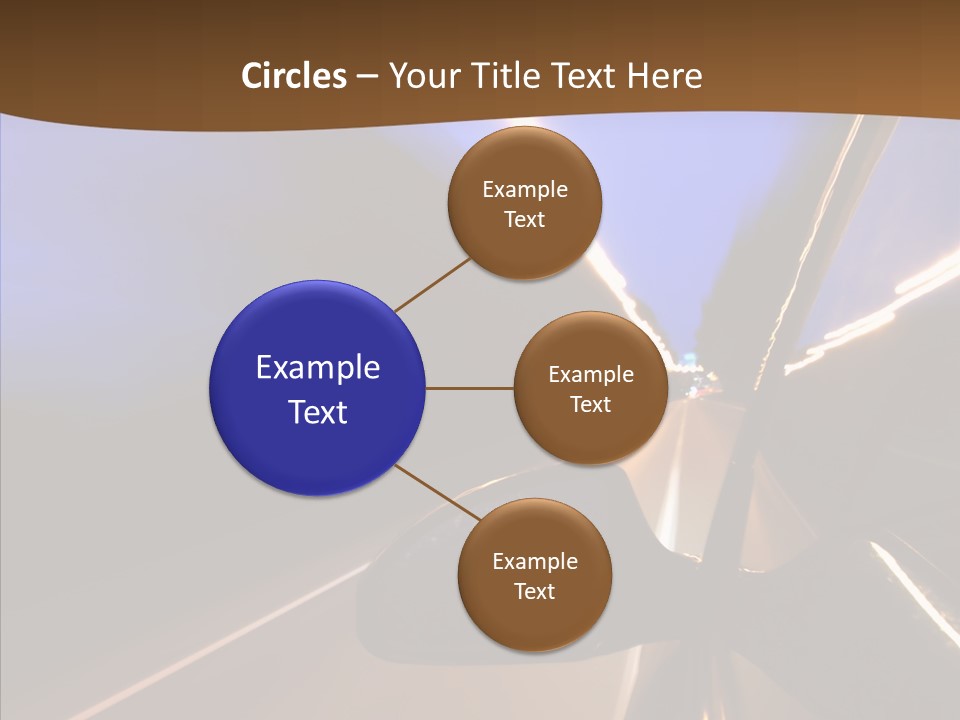 Transport Abstract Racing PowerPoint Template