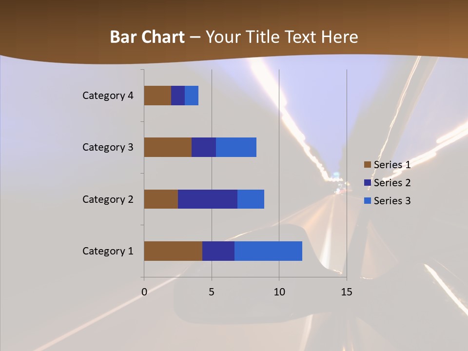 Transport Abstract Racing PowerPoint Template