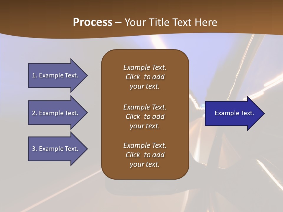 Transport Abstract Racing PowerPoint Template