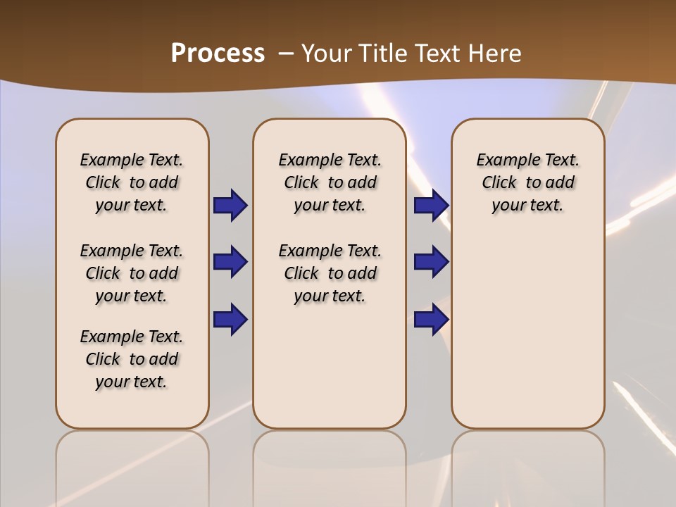 Transport Abstract Racing PowerPoint Template
