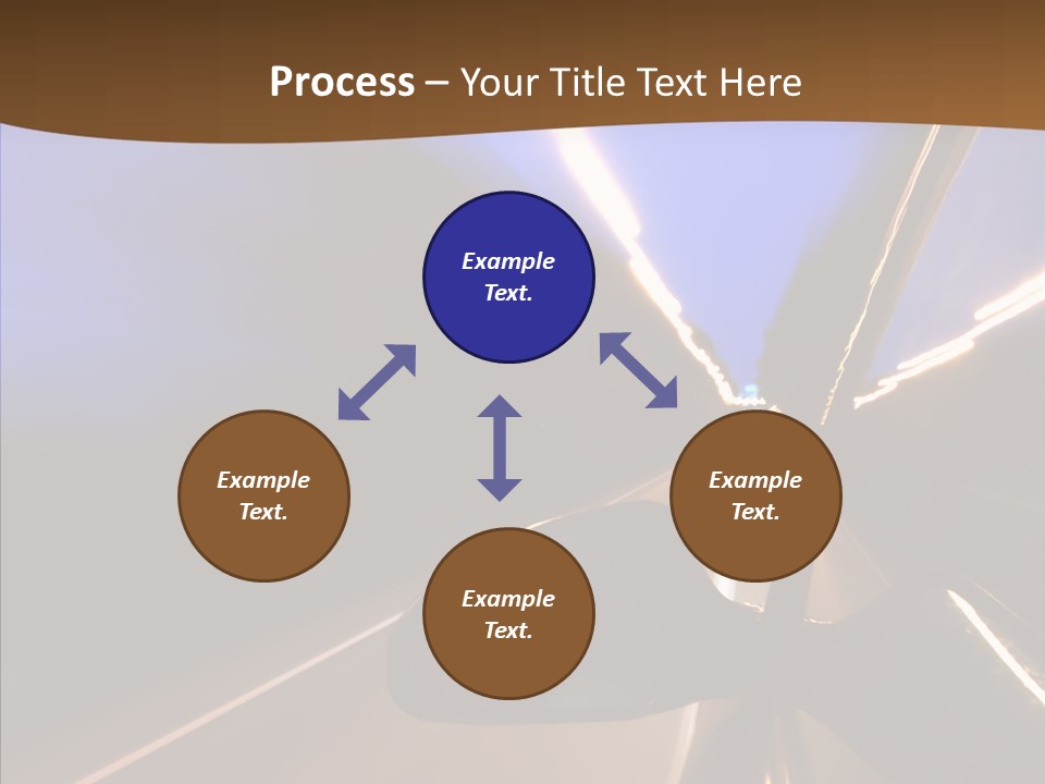 Transport Abstract Racing PowerPoint Template